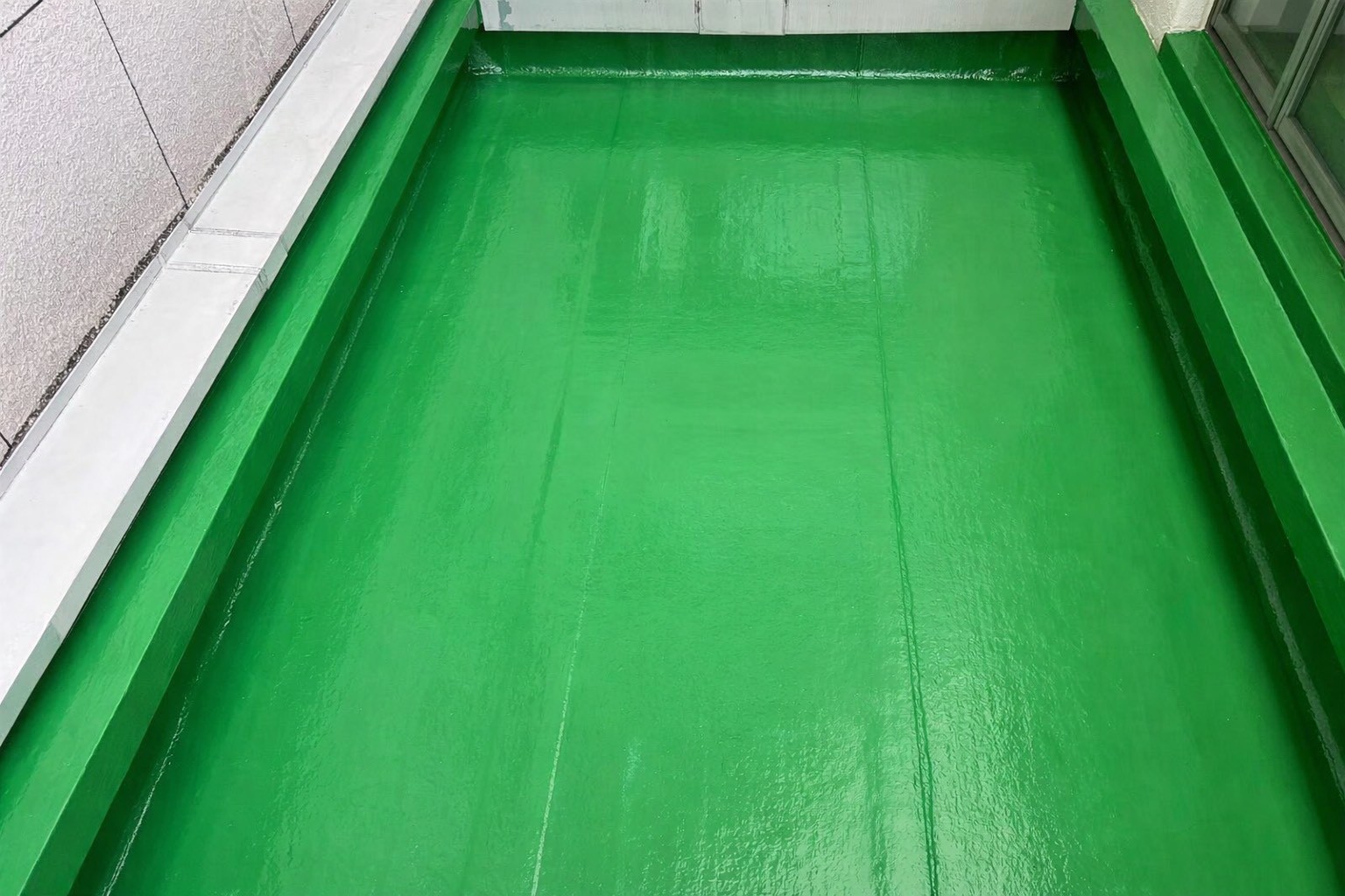 大規模修繕工事　防水工事　ウレタン塗膜防水　実例アフター